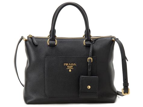 prada 1ba063_2bbe_f0002_v_ooo|Black Leather Shoulder Bag .